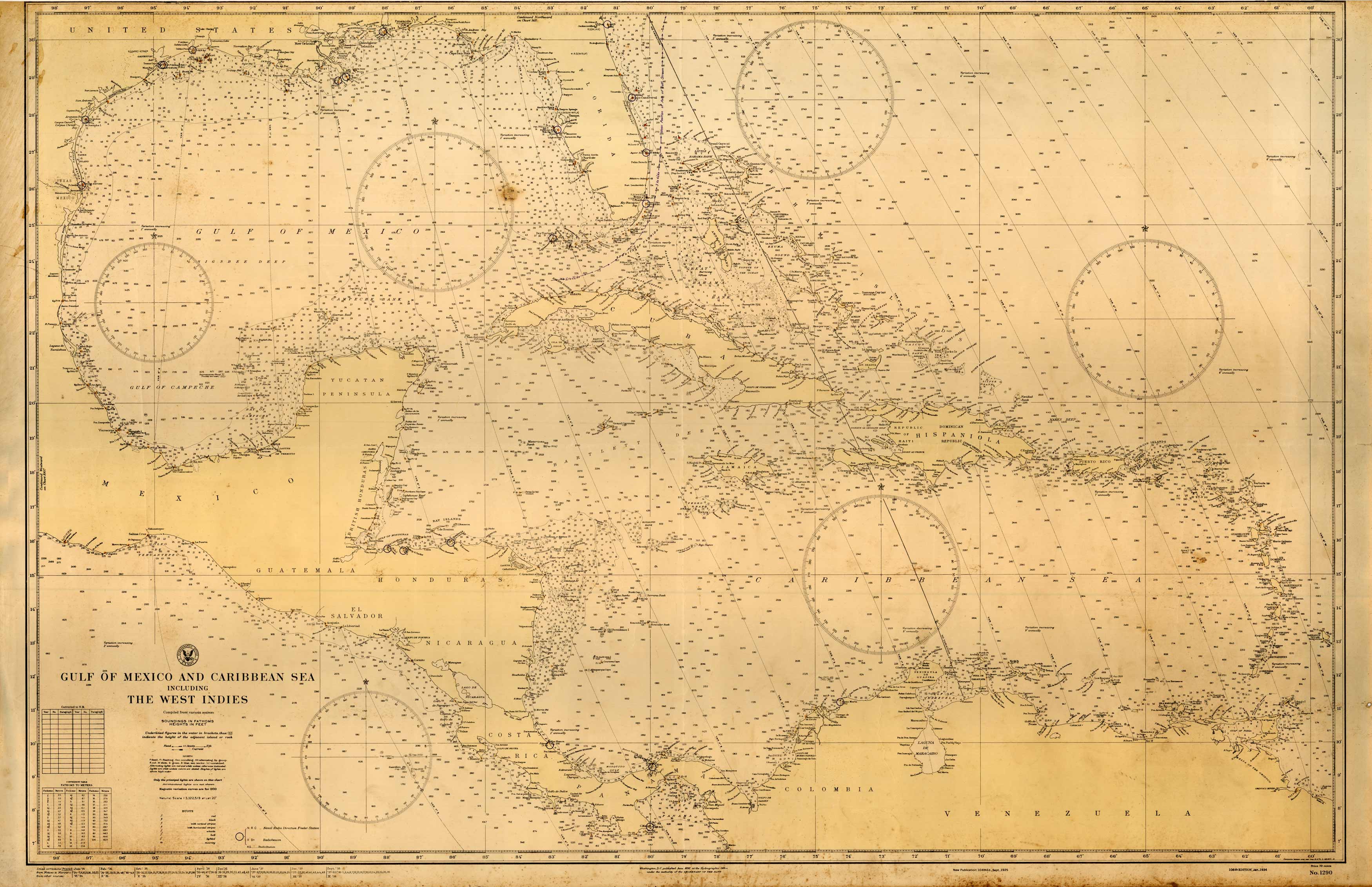 Gulf of Mexico and Caribbean Sea Including the West Indies Gulf of Mexico and Caribbean Sea Including the West Indies
