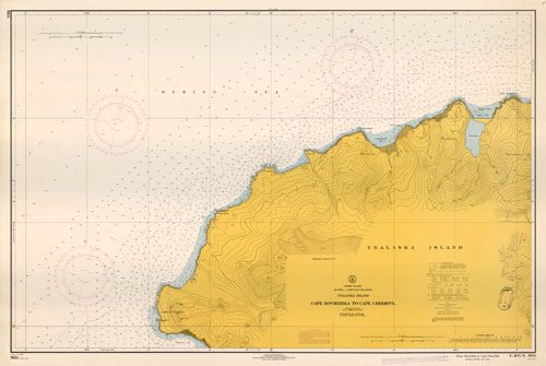 United States - Alaska - Aleutian Islands - Unalaska Island - Cape Kovrizhka to Cape Cheerful