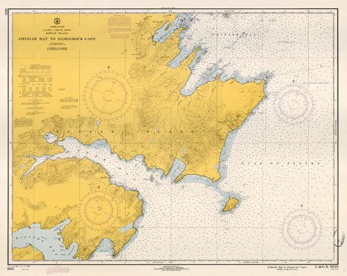 United States - Alaska - South Coast - Kodiak Island - Chiniak Bay to Dangerous Cape