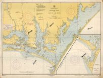 United States - East Coast - North Carolina - Beaufort Inlet and part of Core Sound / Lookout Bight