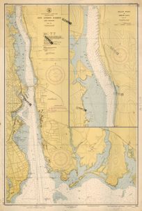 United States - East Coast - Connecticut - Thames River - New London Harbor and Vicinity - Bailey Point to Smith Cove