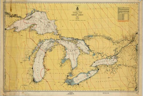 General Chart of the Great Lakes