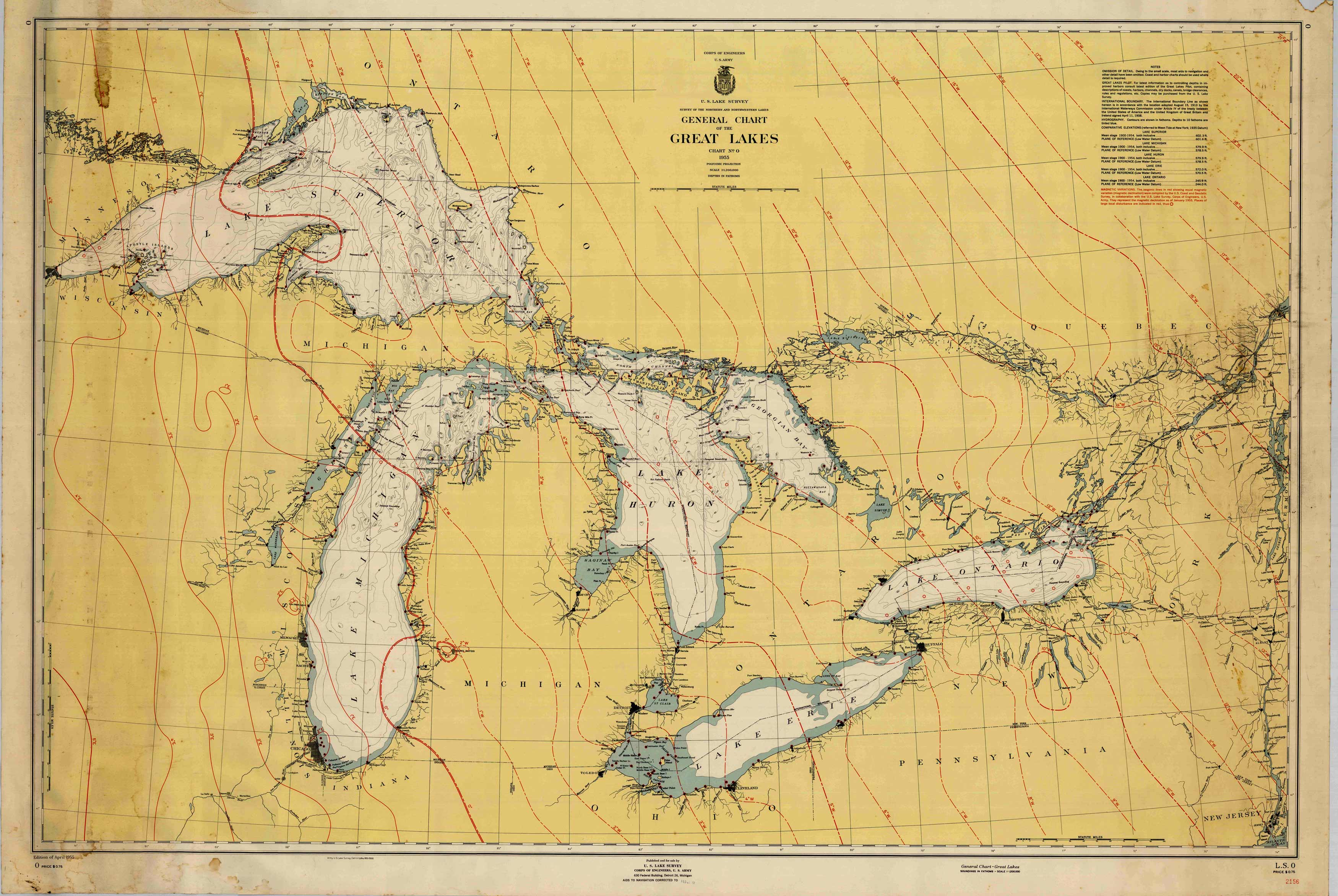 general-chart-of-the-great-lakes-art-source-international