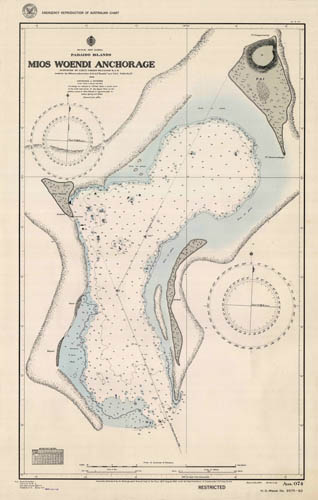 Dutch New Guinea - Padaido Islands - Mios Woendi Anchorage Dutch New Guinea - Padaido Islands - Mios Woendi Anchorage