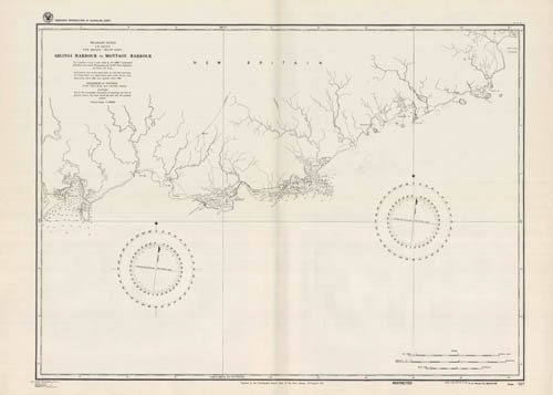 S.W. Pacific - New Britain - South Coast - Ablingi Harbour to Montagu Harbour