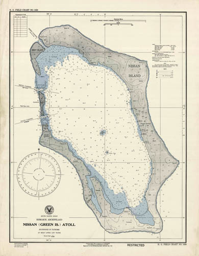 South Pacific Ocean - Bismarck Archipelago - Nissan (Green Is.) Atoll