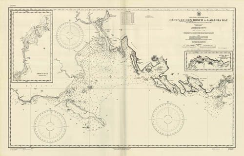 New Guinea - Southwest Coast - Cape Van Den Bosch to Lakahia Bay - Arguni Bay - Etna Bay