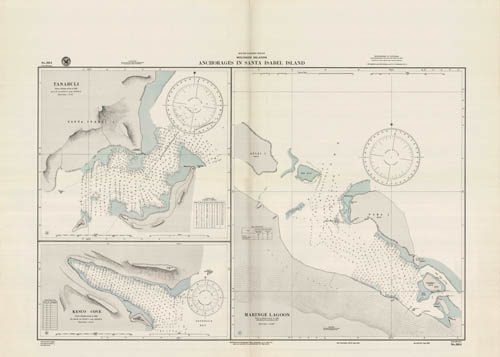 South Pacific Ocean - Solomon Islands - Anchorages in Santa Isabel Island - Tanabuli - Kesuo Cove - Maringe Lagoon