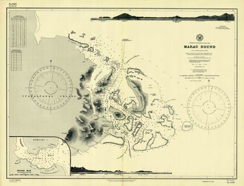 Solomon Islands - Guadalcanal Island East Coast - Marau Sound - Danae Bay