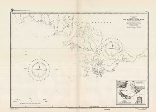 S.W. Pacific - New Britain South Coast - Cape Busching to Nayaru River