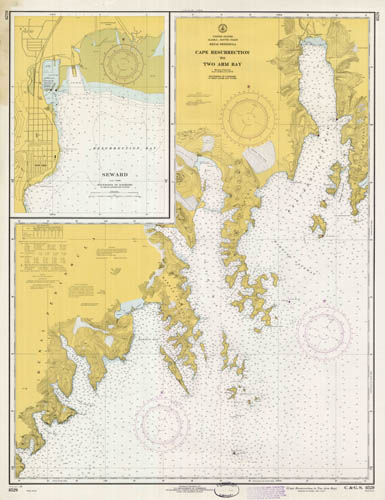 Alaska - South Coast - Kenai Peninsula - Cape Resurrection to Two Arm Bay - Seward