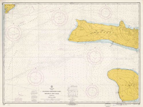 United States - Hawaii - Channels Between Oahu