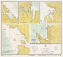 United States - Alaska - Southeast Coast - Harbor Charts - Clarence Strait and Behm Canal - Ratz Harbor - Tolstoi and Thorne Bays - Naha Bay - Dewey Anchorage - Union Bay