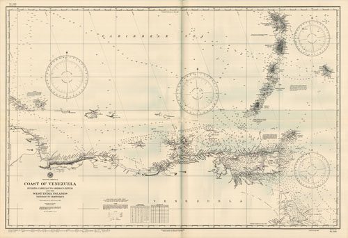 Coast of Venezuela - Puerto Cabello to Orinoco River - Including West India Islands