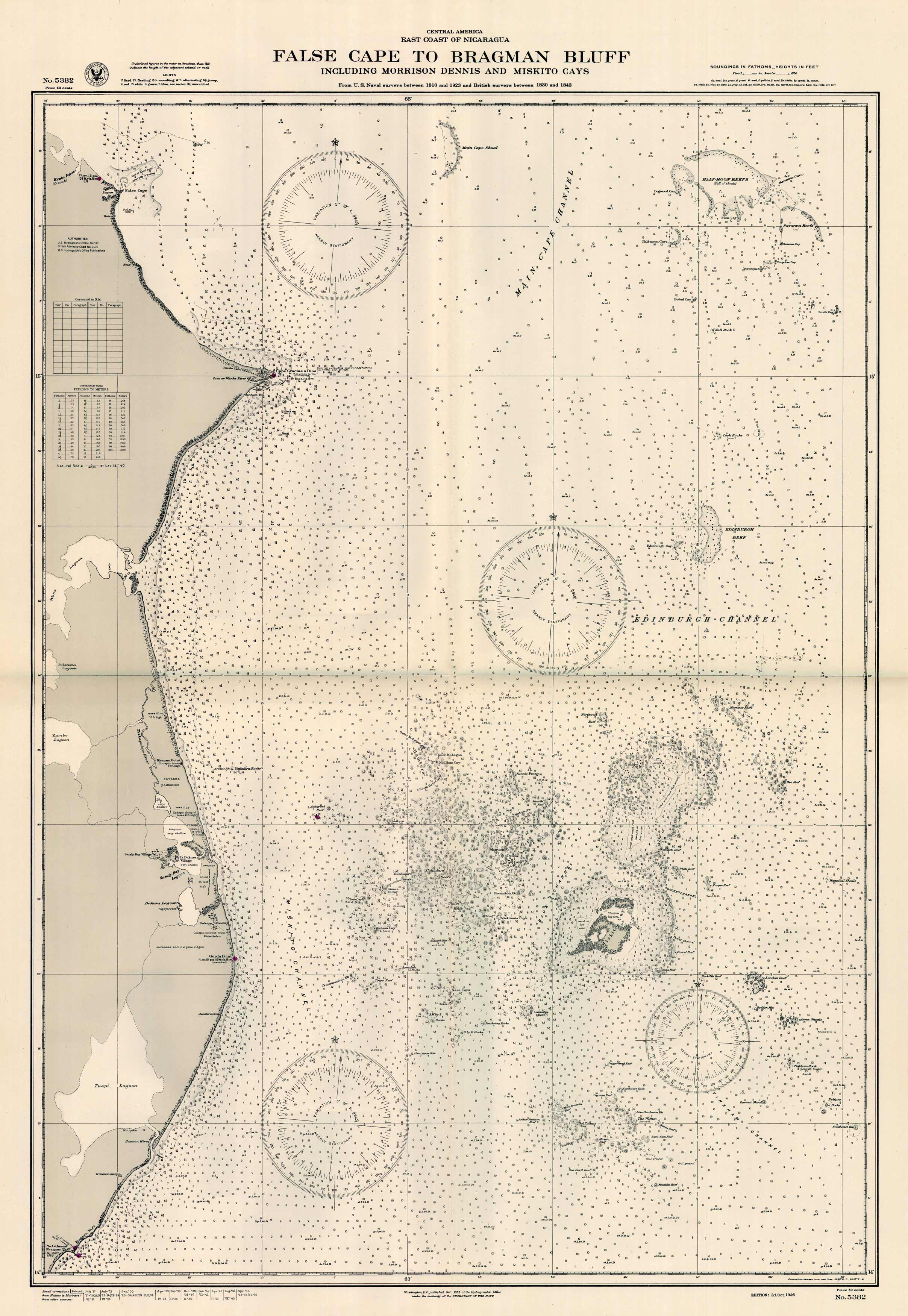 Nicaragua - False Cape to Bragman Bluff Nicaragua - False Cape to Bragman Bluff