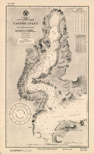 Chile - Castro Inlet - East Coast of Chiloe