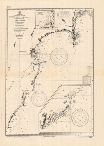 New Zealand - Poverty Bay to Castle Point and continuation to Cape Palliser - Long Point