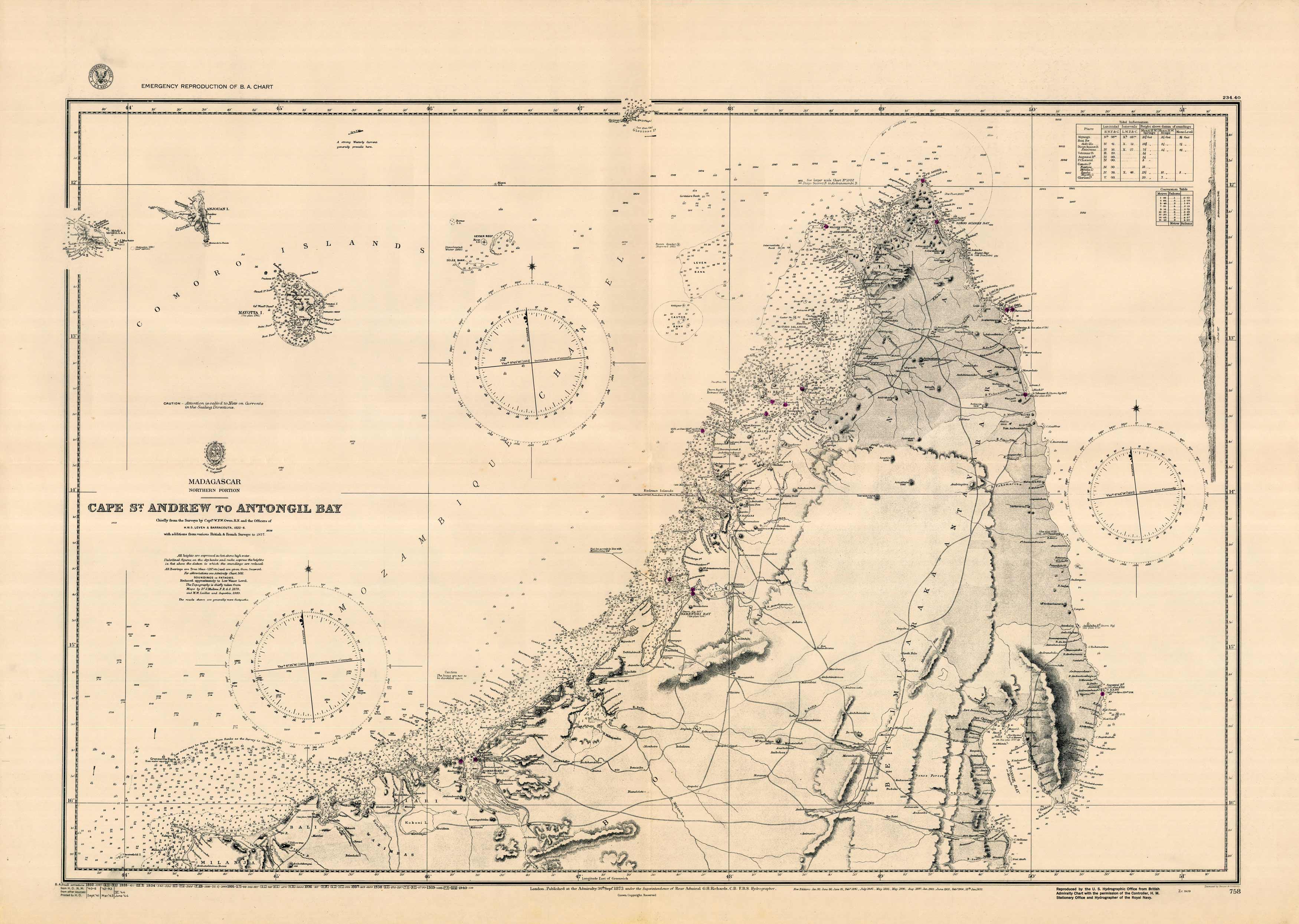 Madagascar - Cape St. Andrew to Antongil Bay Madagascar - Cape St. Andrew to Antongil Bay