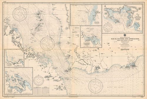 Gulf of Aden and Red Sea - Bab El Mandeb and Approaches - From Jabal Zuqar Island to Aden
