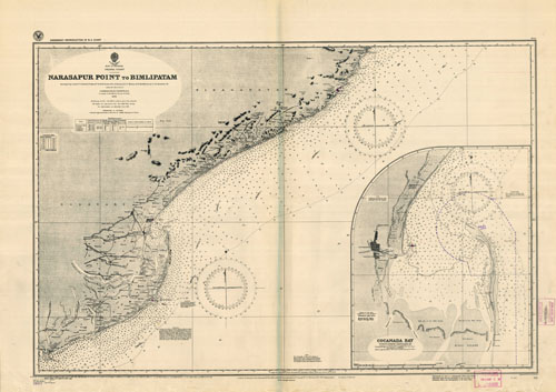 Bay of Bengal (India) - Orissa Coast - Narasapur Point to Bimlipatam - Cocanada Bay Bay of Bengal (India) - Orissa Coast - Narasapur Point to Bimlipatam - Cocanada Bay