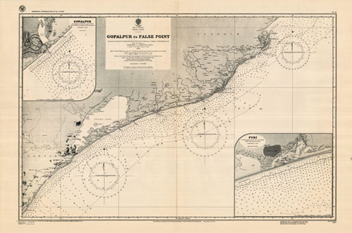Bay of Bengal (India) - Orissa Coast - Gopalpur to False Point - Puri Bay of Bengal (India) - Orissa Coast - Gopalpur to False Point - Puri