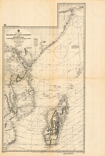 Africa (Somalia) - Delagoa Bay to Cape Guardafui - Including Mozambique Channel and  Madagascar I. with the off-lying Islands and Reefs