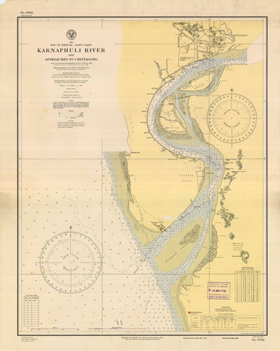 Bay of Bengal (Bangladesh) - Karnaphuli River and Approaches to Chittagong