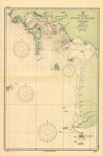 French Indo China - Cambodia and Cochin China - Gulf of Siam (Thailand) - Riem Bay to Obi Island