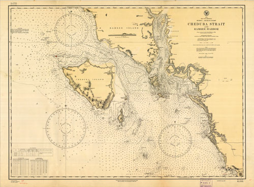 Bay of Bengal - Burma (Myanmar) - Arakan Coast - Cheduba Strait and Ramree Harbor Bay of Bengal - Burma (Myanmar) - Arakan Coast - Cheduba Strait and Ramree Harbor