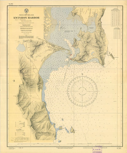 French Indo China - Anam - Kwinhon (Quy Nhon or Kin-Hon) Harbor - Art ...