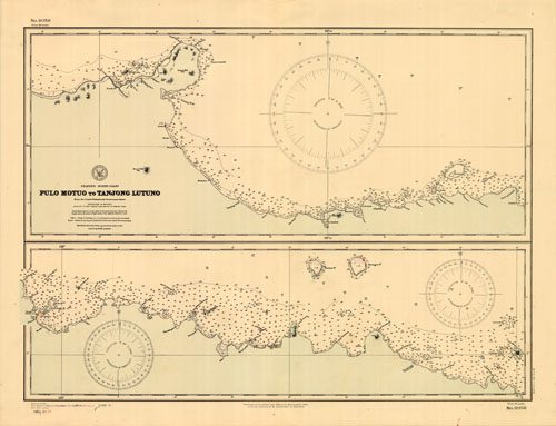 Celebes (Indonesia) - Pulo Motuo to Tanjong Lutuno