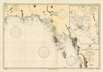 Siam and French Indo Chinas - Gulf of Siam (Thailand) - Cape Liant to Kut Island