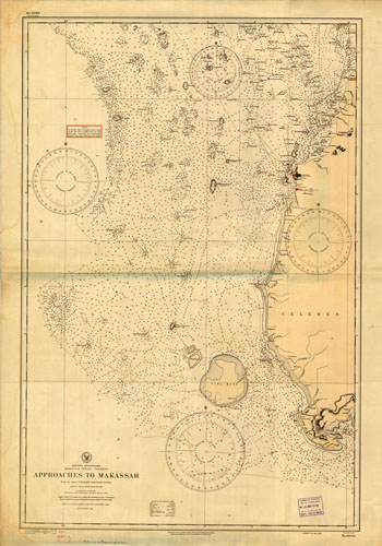 Makassar Strait - Celebes - Approaches to Makassar