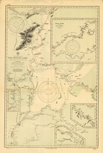 China - Yangtze River - The Poyang Lake - Kan River - Chang River and Loan River - Ning River
