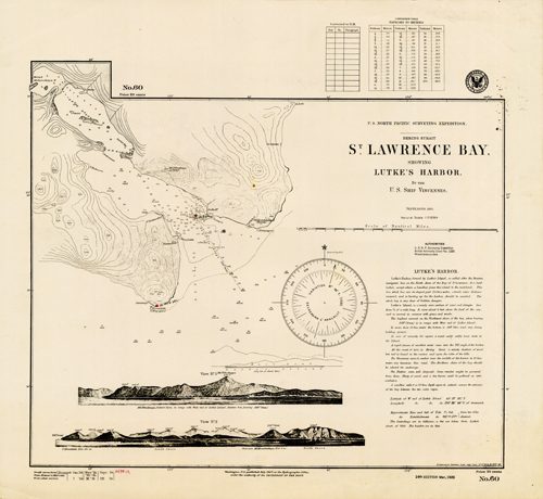 U.S. North Pacific Surveying Expedition - Russia - Bering Strait - St. Lawrence Bay