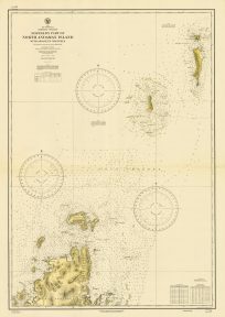 India - Bay of Bengal - Andaman Islands - Northern Part of North Andaman Island with Adjacent Channels