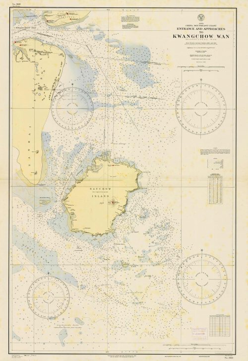 China - Southeast Coast - Entrance and Approaches to Kwangchow Wan (Quangtcheou Wan)