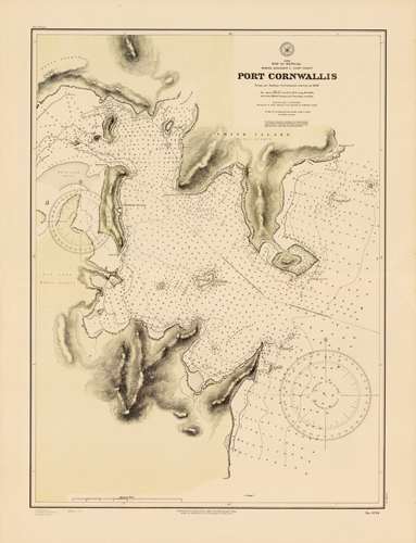 Asia - India - Bay of Bengel - North Andaman Island - East Coast - Port Cornwallis