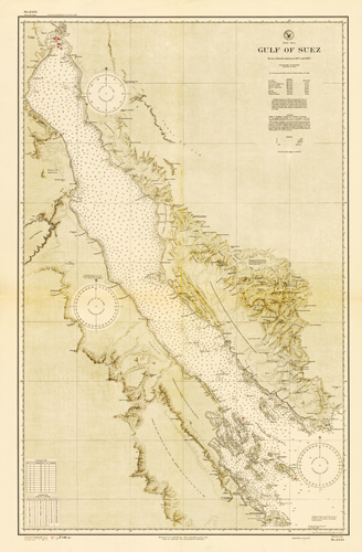 Red Sea - Egypt / Saudi Arabia - Gulf of Suez