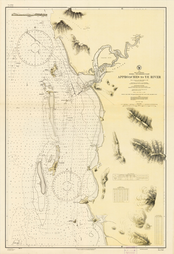 Burma (Myanmar) - Bay of Bengal - Tenasserim Coast - Approaches to Ye River