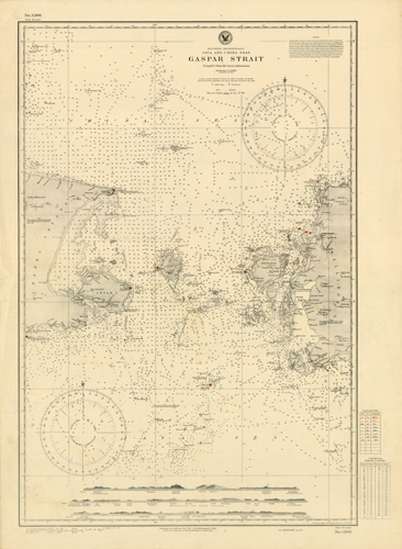 Eastern Archipelago - Indonesia - Java and China Seas - Gaspar Strait