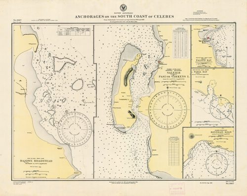 Eastern Archipelago - Indonesia - Anchorages on the South Coast of Celebes (Sulawesi) - Bajowe Roadstead