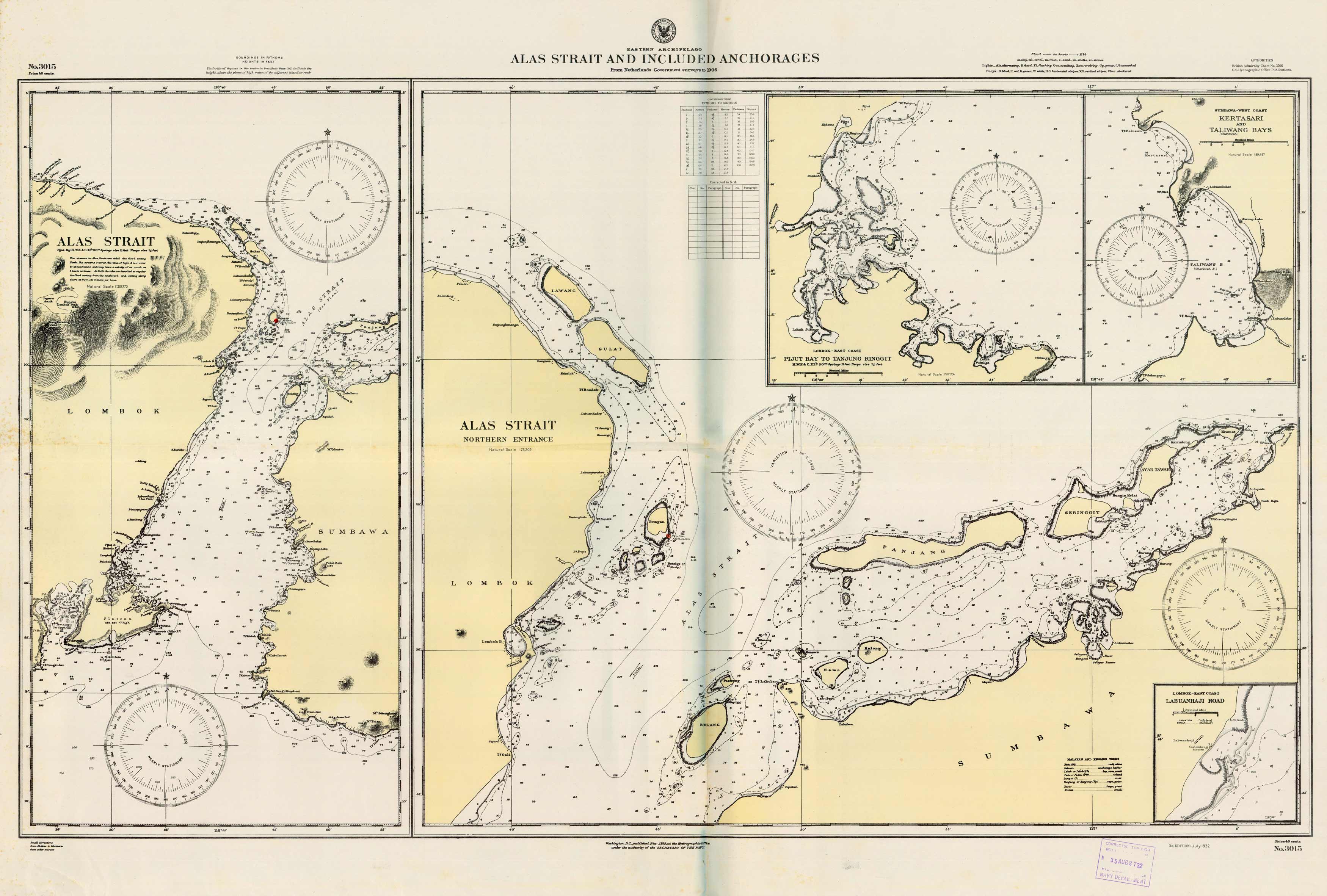 Indonesia - Alas Strait and Included Anchorages: Pijut Bay to Tanjung Ringgit