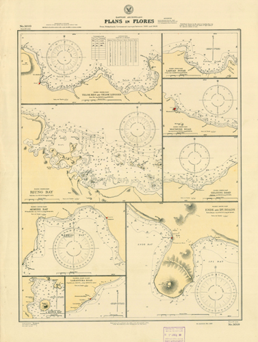 Eastern Archipelago - Indonesia - Plans in Flores (Telok Reo and Telok Linggeh