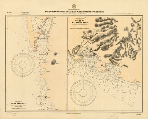 Eastern Archipelago - Indonesia - Anchorages on the South and West Coasts of Celebes - Pare Pare Bay - Laikang and Malasoro Bays