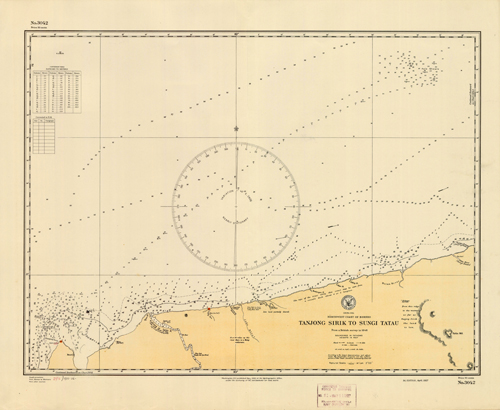 China Sea - Northwest Coast of Borneo - Malaysia - Tanjong Sirik to Sungi Tatau