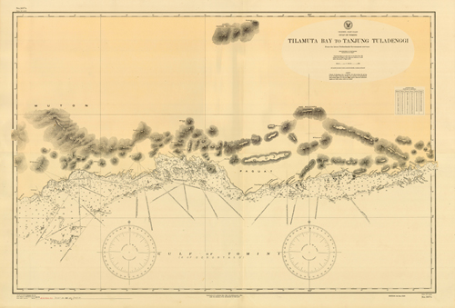 Indonesia - Celebes - East Coast - Gulf of Tomini - Tilamuta Bay to Tanjung Tuladenggi Indonesia - Celebes - East Coast - Gulf of Tomini - Tilamuta Bay to Tanjung Tuladenggi