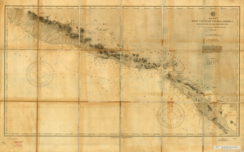 North America - West Coast of Central America - Ocos River to San Juan Del Sur