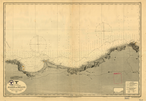 Mittelmeer - Keuste von Algerien - Algier bis Dellys (Mediterranean Sea - Coast of Algeria - Algiers to Dellys)