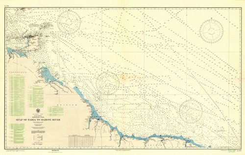 South America - Northeast Coast - Gulf of Paria to Maroni River (Shipwreck Locations)